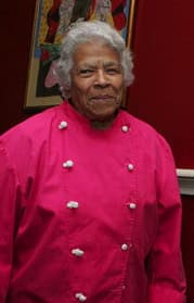 Leah Chase, chef and owner of Dooky Chase's Restaurant